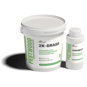 Двухкомпонентный полиуретановый клей FESTWOOD-2K-GRASS комплект 10,1 кг