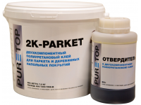 Puretop Двухкомпонентный полиуретановый Клей 2K-PARKET 8.1кг