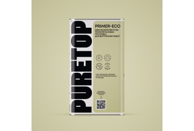 Puretop Однокомпонентный полиуретановый грунт PRIMER-50 ECO 4.5л. для внутренних работ