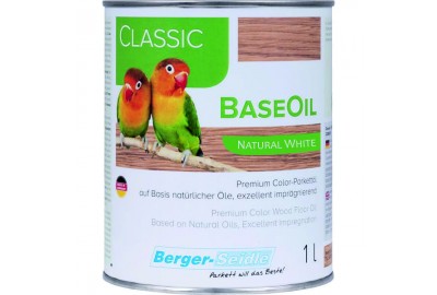 Натуральное масло для дерева «Berger BaseOil NaturalWhite»"0,125л.