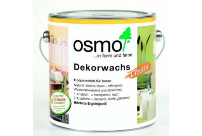 Цветное масло для внутренних работ OSMO Dekorwachs Creativ песок 2.5л