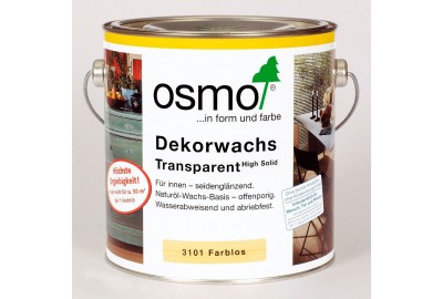 Цветное масло для внутренних работ «OSMO Dekorwachs Transparent» коньяк 2.5л