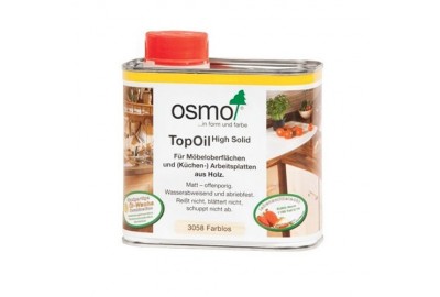 Масло с твердым воском для мебели и столешниц Osmo Top Oil натуральное 0.5л