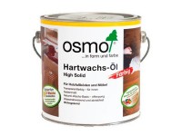 Цветное масло с твердым воском OSMO Hartwachs-Ol Farbig черное 2.5л