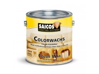 Цветной декоративный воск для внутренних работ Saicos Colorwachs эбен 0.75л