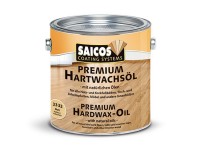Масло с твердым воском без изменения цвета древесины «Saicos Premium Hartwachsol - Pur» матовое 0.125л