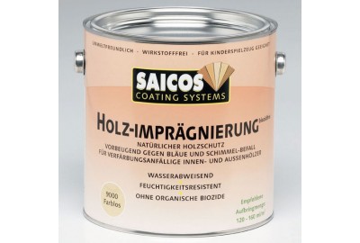 Пропитка древесины для влажных помещений «Saicos Holz-Impragnierung biozidfrei» 2.5л