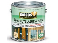 Защитная лазурь с УФ-фильтром для наружных работ SAICOS UV-Schutzlasur Aussen орех прозрачная 0.75л