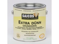 Грунтовка на основе масла для твердых и экзотических пород «Saicos Extra Dunn Grundierol» бесцветная 2.5л